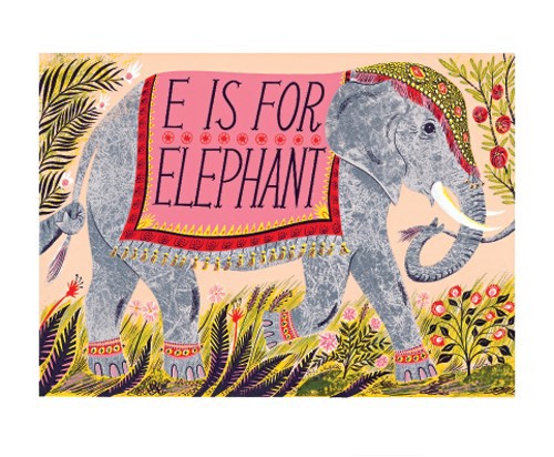 'E is for Elephant' by Emily Sutton (A210) *