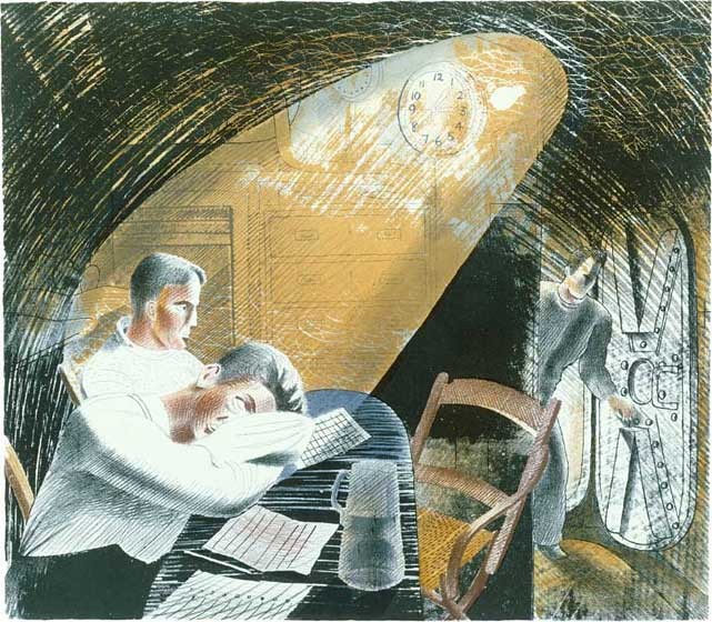 'Ward Room (1941)' by Eric Ravilious (Print)