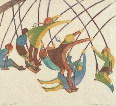  'Swings' by Ethel Spowers (Print)