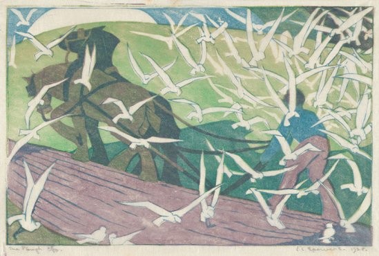  'The Plough' by Ethel Spowers (Print)