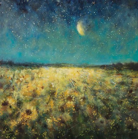 'Field with Sunflowers' 2022 by Bill Jacklin RA (C049) NEW