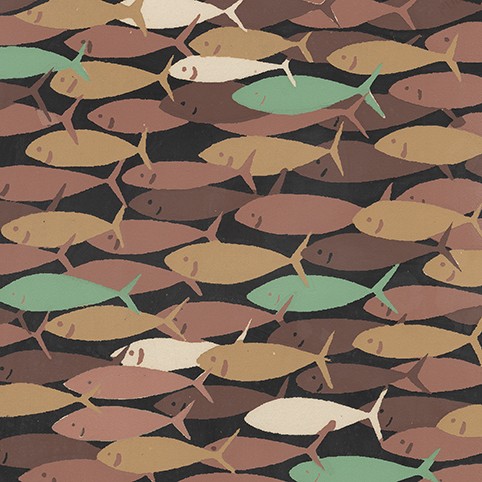 'Four animal form compositions' by Andre Durenceau (C022) d