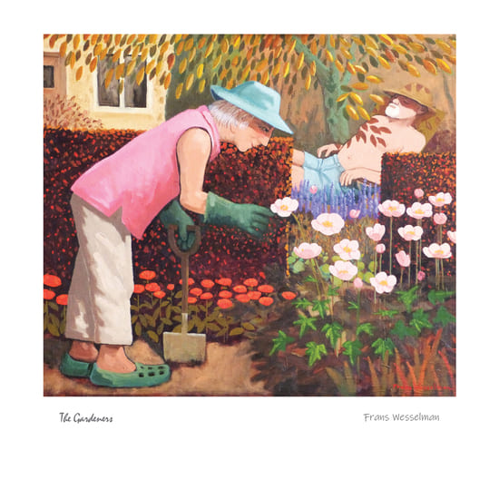 'The Gardeners' by Frans Wesselman (J005) NEW