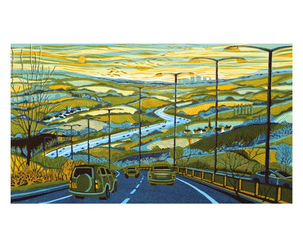'From the Motorway' by Gail Brodholt (A594) *