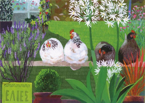 'Hariet's Hens' by Sheila Smithson (B313) d