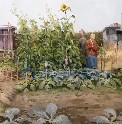 'Runner Bean Intruder' by John Lines (L128) 