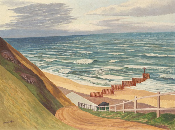 'The Breakwater' by John Nash (W118) * 