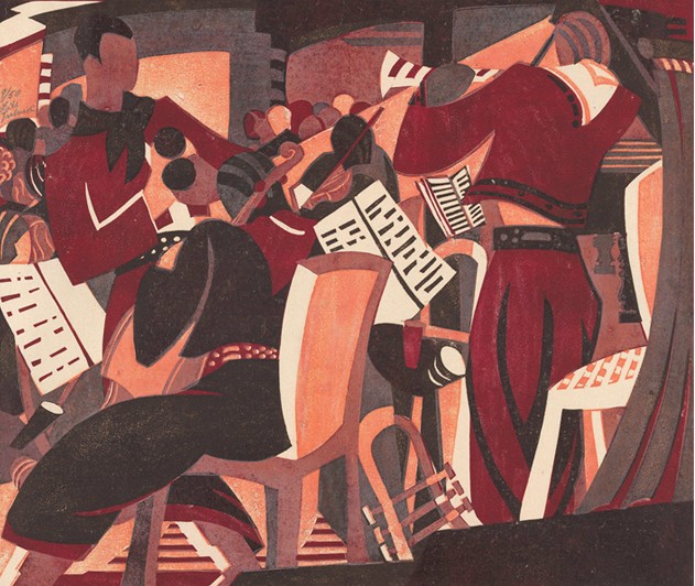 'Rumba Band I' by Lill Tschudi (Print)