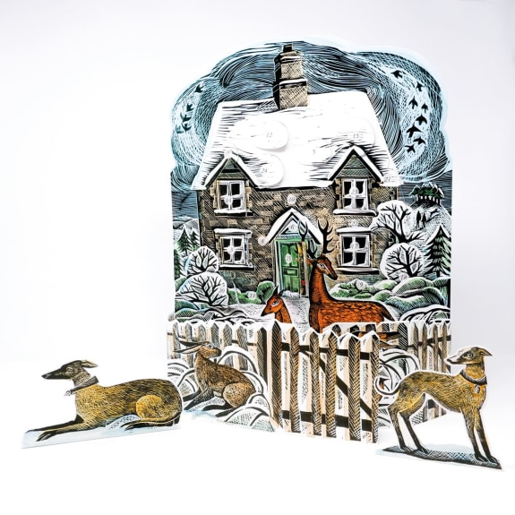 Angela Harding Advent Calendar 'Christmas Cottage' (ADCAL2) 
