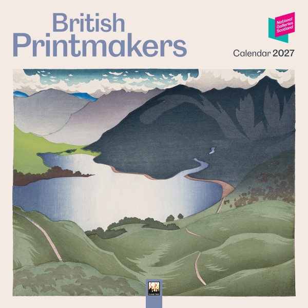 National Galleries of Scotland British Printmakers Wall Calendar 2027 (CAL11)  Click image for calendar details 