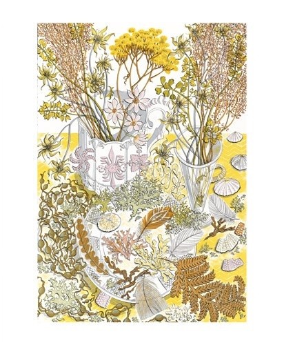 'Nature Study, Late Afternoon' by Angie Lewin (A688) d