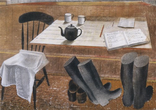 'Observer Corps Hut, 1939' by Eric Ravilious (B021)