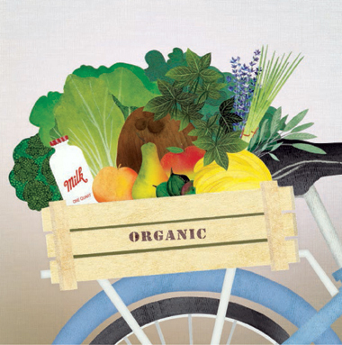 'Organic Produce' by Anne Smith (B441) 