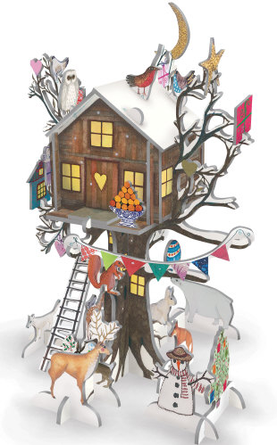 Christmas Treehouse Advent Calendar 