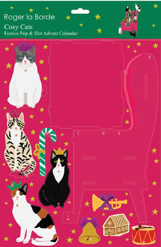 Cosy Cats Advent Calendar NEW 