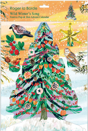 Wild Winter's Song Tree Advent Calendar NEW 