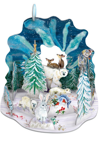 Aurora Bears Advent Calendar NEW 
