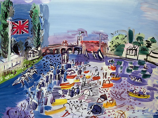 'The Regatta at Henley' c1930 by Raoul Dufy (1877  -1953) (W155) NEW