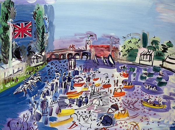 'The Regatta at Henley' c1930 by Raoul Dufy (1877  -1953) (W155) 