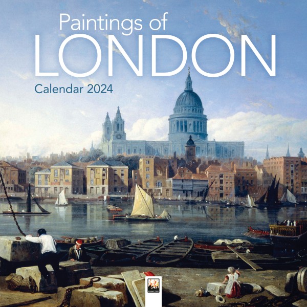 Museums of London - Paintings of London Wall Calendar 2024 (CAL9) 