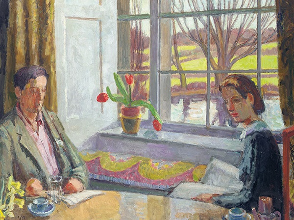 'The Dining Room Window, Charleston' c1940 by Vanessa Bell (W114) * 