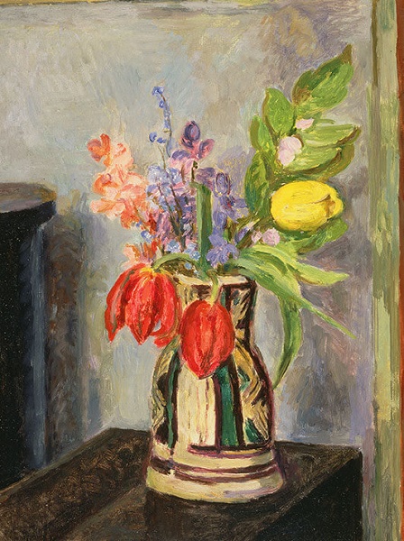 'Tulips in a Jug' by Vanessa Bell (W126) * NEW