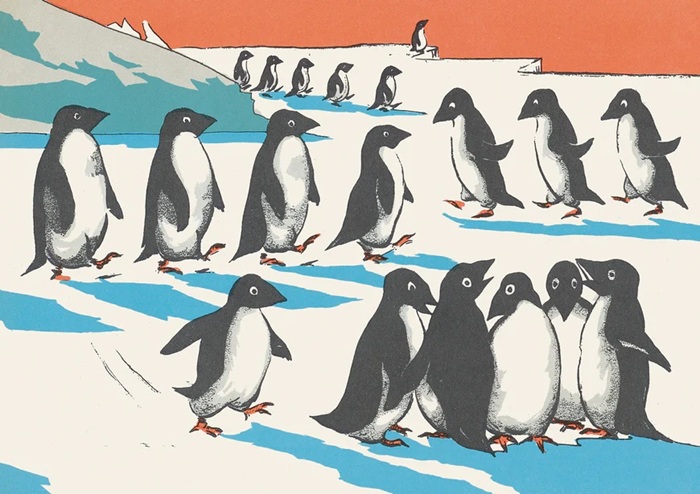 Dorothy & Marguerite Bryan 'Penguins' (CX02) g2 (10 card wallet) NEW 