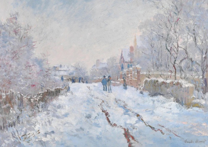 Claude Monet 'Snow Scene' (CX12) g2 (10 card wallet) NEW 