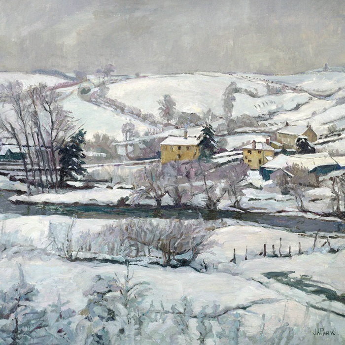 John A Park 'Snowfalls on Exmoor' (CX09) g1 (10 card wallet) NEW 