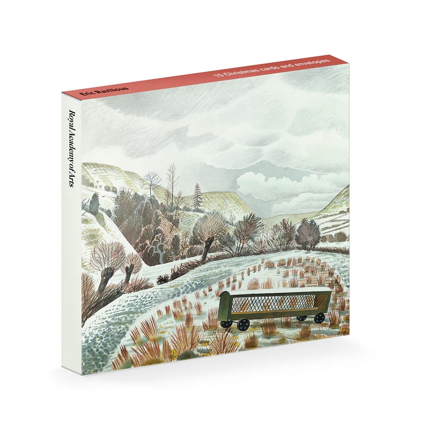 Eric Ravilious 'New Year Snow' (CX08) g2 (10 card wallet) NEW 