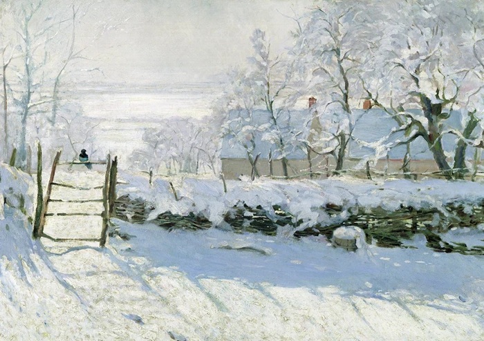 Claude Monet 'The Magpie' (CX11) g3 (10 card wallet) NEW Courtauld Gallery 