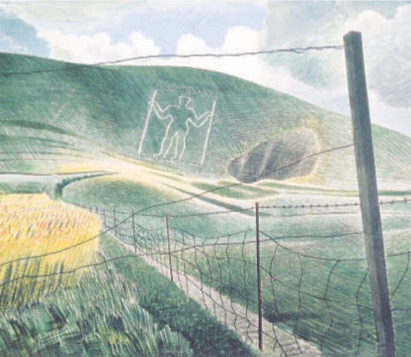 'The Wilmigton Giant' 1939 by Eric Ravilious (B594) 