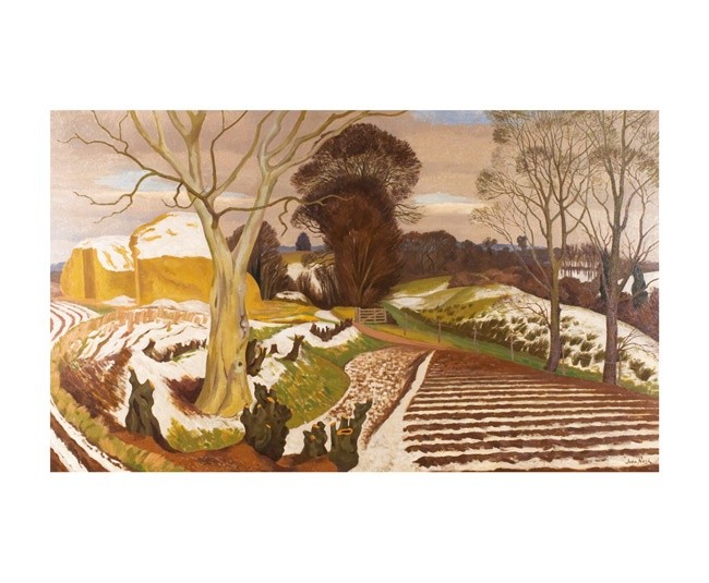 'Winter Scene' by John Nash (A166w)
