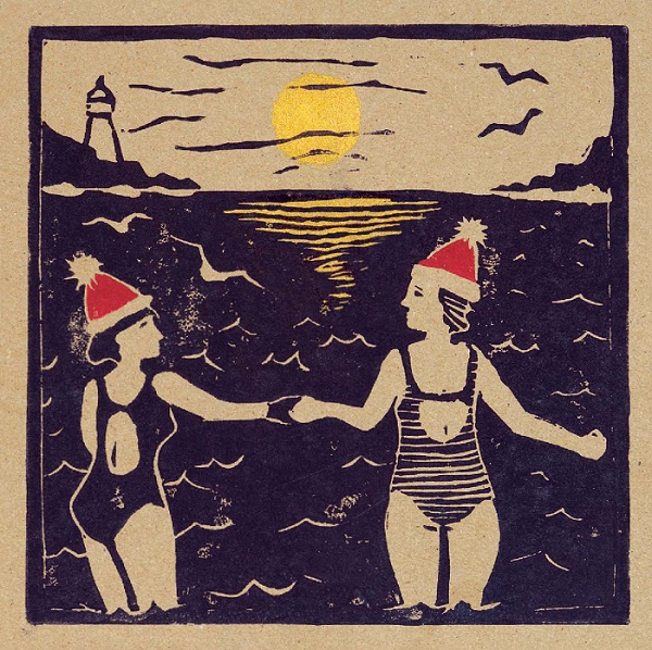 'Wild Swimmers' by Bronwen Tyrrell NEW g2 (6 card pack) (BX07) Christmas Back In Stock Soon
