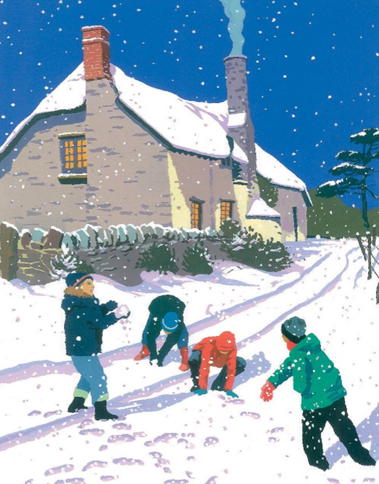 'Snow' by Brian Sweet NEW (6 card pack) (BX14) g2 Christmas Coming Soon