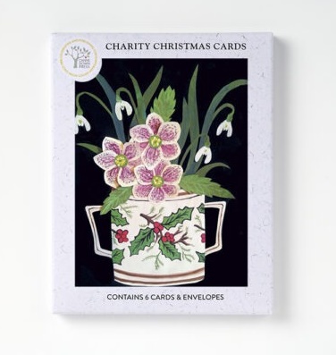 'Hellebores and Snowdrops' by Kate Black g2 (6 card pack) (BX02) Christmas Back In Stock Soon